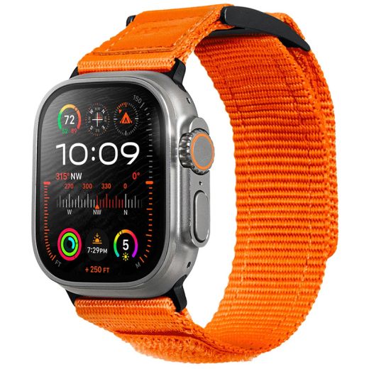 Спортивный ремешок Laut Champs Sport Orange для Apple Watch 49мм | 46мм | 45мм | 44мм (L_AWU_CS_O)