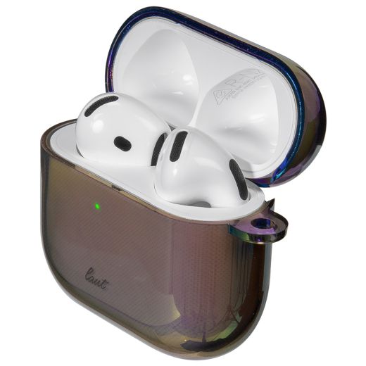 Чохол з карабіном Laut HOLO Black для AirPods 4 (2024) (L_AP5_HO_BK)