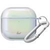 Чехол с карабином Laut HOLO Pearl для AirPods 4 (2024) (L_AP5_HO_W)