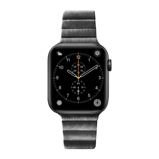 Металлический ремешок Laut LINKS 2.0 Watch Strap Black для Apple Watch Series 9 | 8 | 7 & SE & ULTRA (L_AWL_L2_BK)