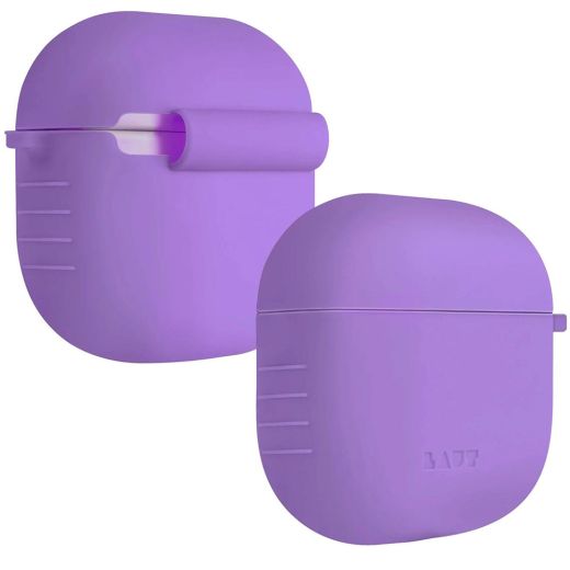 Чохол з карабіном Laut POD Violet для AirPods 4 (2024) (L_AP5_POD_PU)