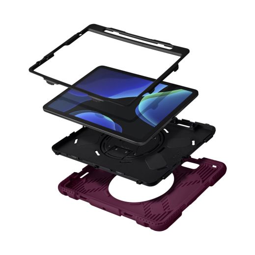 Чехол-книжка Laut SHIELD ENDURO case with Pencil Holder Plum (L_IPD20_SE_PL) для iPad Pro 11" (2020 | 2021 | 2022 | M1 | M2)