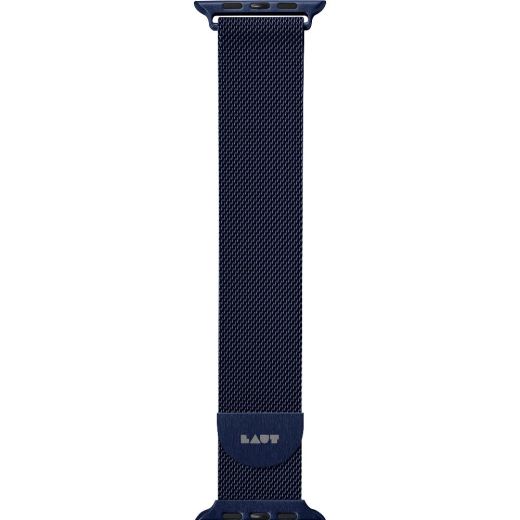 Металлический ремешок Laut Steel Loop Strap Navy Blue (L_AWL_ST_BL) для Apple Watch 45mm | 44mm | 42mm