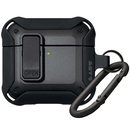 Протиударний чохол Laut ZENTRY Black для AirPods 4 (2024) (L_AP5_ZE_BK)