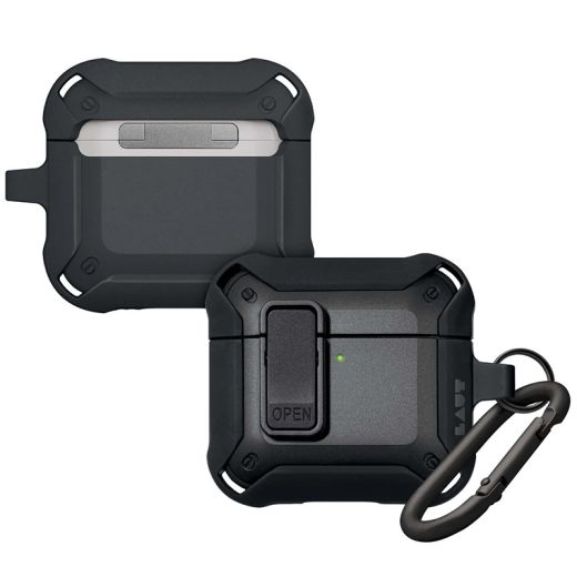 Протиударний чохол Laut ZENTRY Black для AirPods 4 (2024) (L_AP5_ZE_BK)