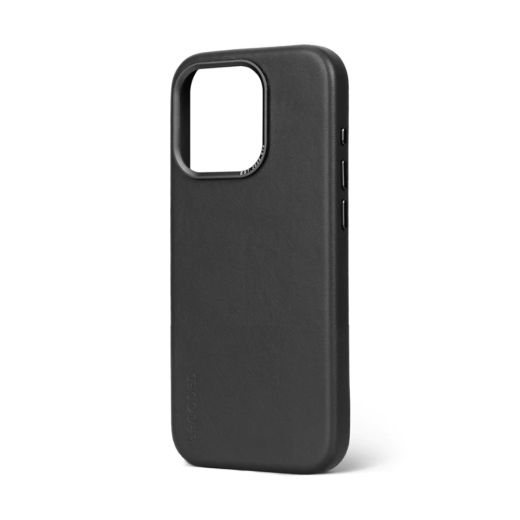 Кожаный чехол Decoded Leather Back Cover Black для iPhone 15 Pro Max