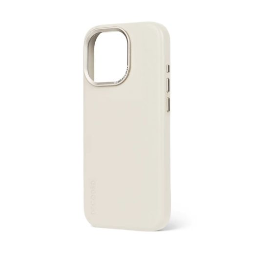 Шкіряний чохол Decoded Leather Back Cover Clay для iPhone 15 Pro Max