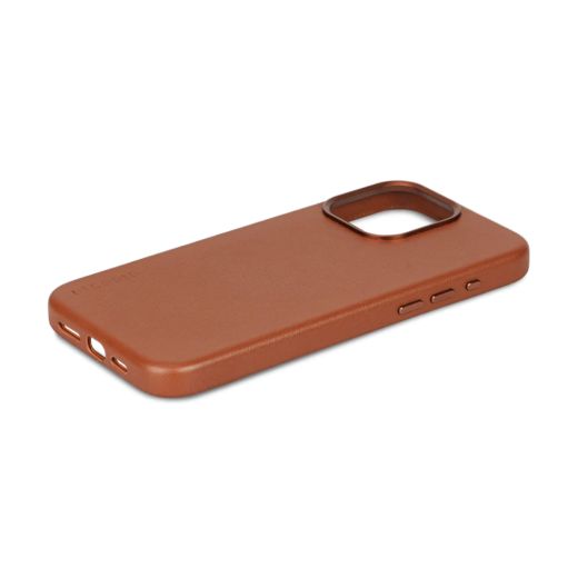 Кожаный чехол Decoded Leather Back Cover Tan для iPhone 15 Pro Max