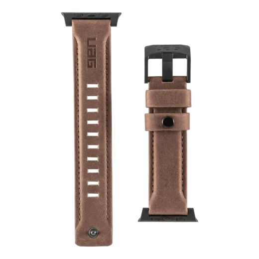 Ремешок UAG Leather Brown для Apple Watch 42mm | 41mm | 40mm (19149B114080)