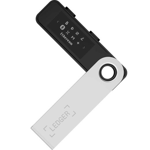 Холодный криптокошелек для криптовалюты Ledger Nano S Plus Matte Black