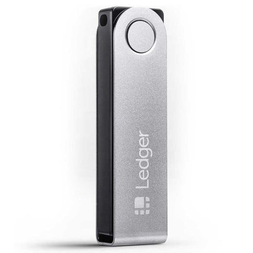 Холодный криптокошелек для криптовалюты Ledger Nano X Onyx Black