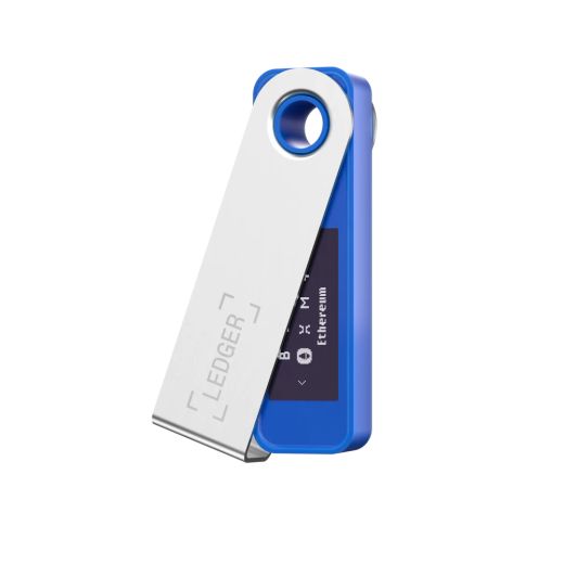 Холодний гаманець для криптовалюти Ledger Nano S Plus Deepsea Blue