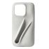 Силиконовый чехол с блеском для губ CasePro Rhode Lip Case Grey для iPhone 14
