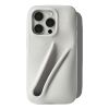 Силиконовый чехол CasePro Rhode Lip Case Grey для iPhone 15 Pro