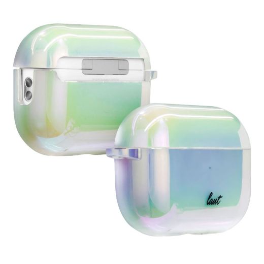 Чохол з карабіном Laut HOLO Pearl для AirPods Pro 2nd Gen (L_APP2_HO_W)