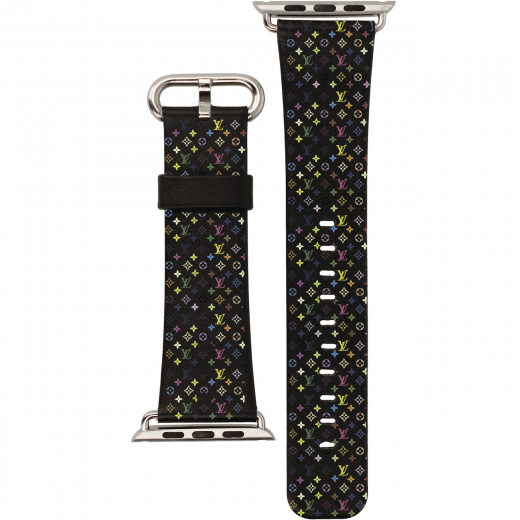 Кожаный ремешок Hustle Case LV Color для Apple Watch 41/40mm