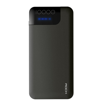 Повербанк Rock P40 QC3.0 Power Bank 10000mAh Grey