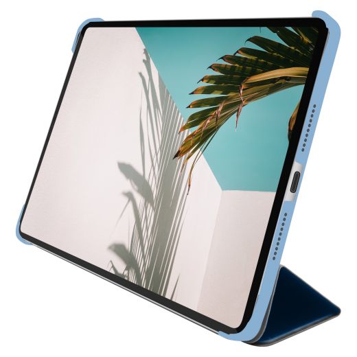 Чехол-книжка Macally Protective case and stand Blue для iPad mini 6 (2021) (BSTANDM6-BL)