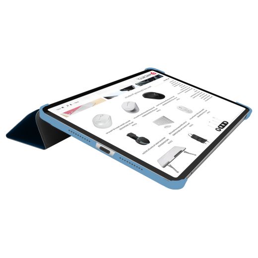 Чехол-книжка Macally Protective case and stand Blue для iPad mini 6 (2021) (BSTANDM6-BL)