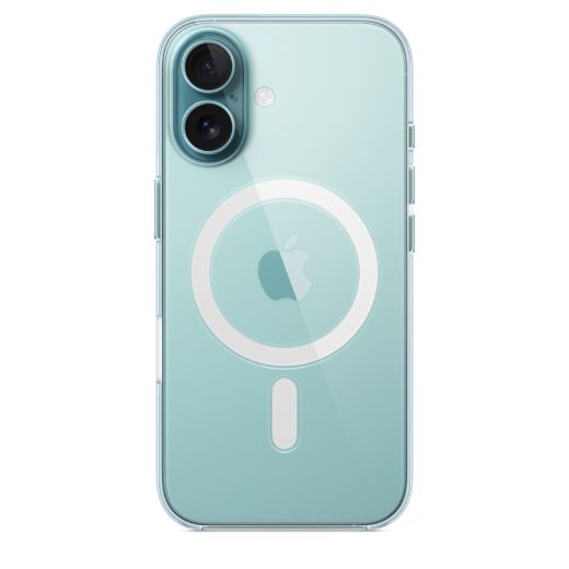 Оригінальний прозорий чохол Apple Clear Case with MagSafe (MA6A4) для iPhone 16