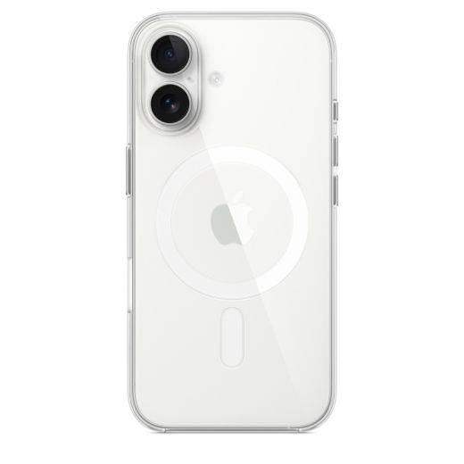 Оригінальний прозорий чохол Apple Clear Case with MagSafe (MA6A4) для iPhone 16