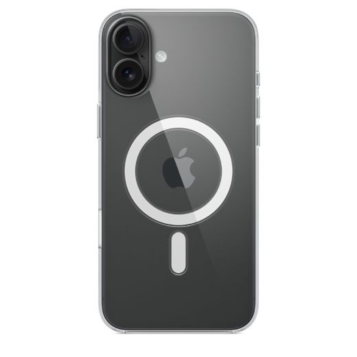 Оригинальный прозрачный чехол Apple Clear Case with MagSafe (MA7D4) для iPhone 16 Plus