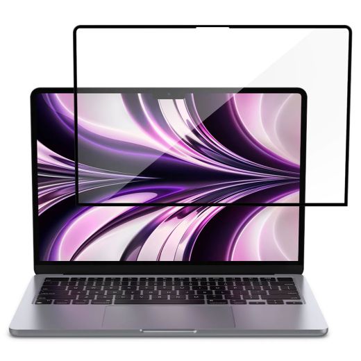 Защитное стекло Spigen Glas.tr slim для MacBook Air 13.6" M4 | M3 | M2 (2024 | 2023 | 2022) (AGL05504)