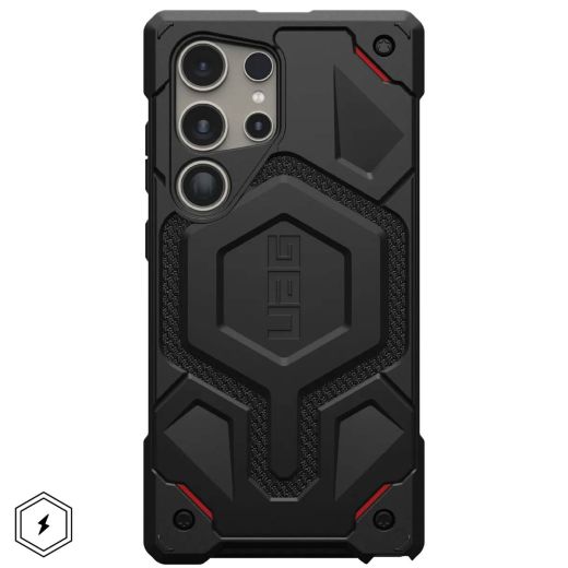 Протиударний чохол UAG Monarch Pro Kevlar Black для Samsung Galaxy S24 Ultra (214416113940)