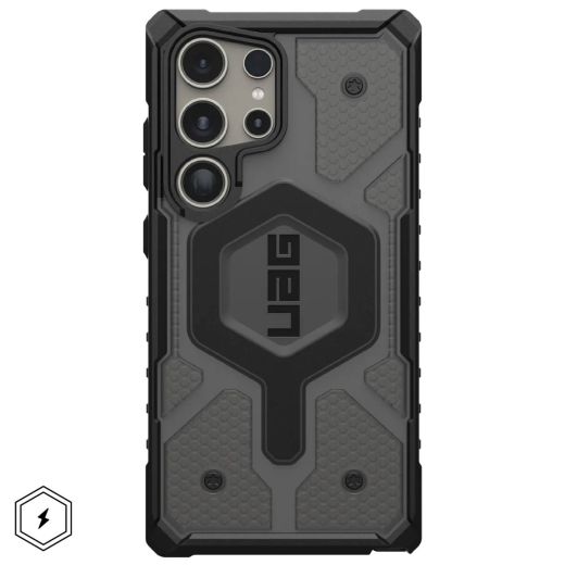 Противоударный чехол UAG Pathfinder Clear Ash для Samsung Galaxy S24 Ultra (214427113131)