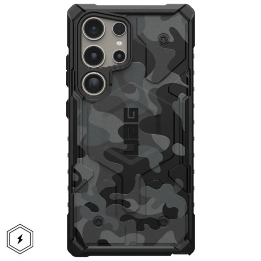 Протиударний чохол UAG Pathfinder SE Black Midnight Camo для Samsung Galaxy S24 Ultra (214426114061)