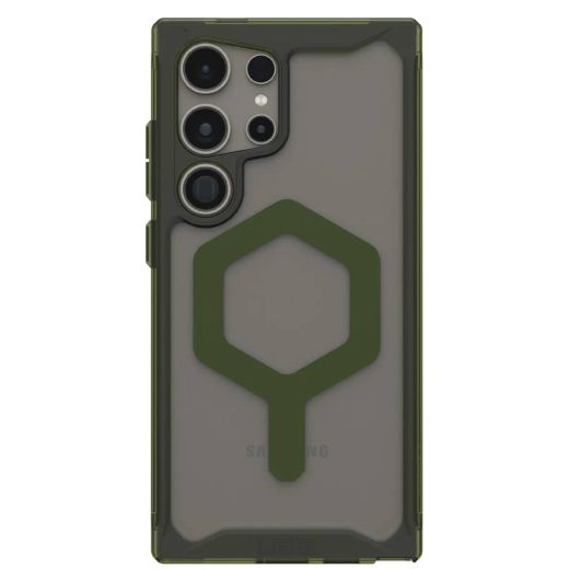 Противоударный чехол UAG Plyo Pro Ice/Olive для Samsung Galaxy S24 Ultra (214431114372)