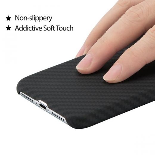 Чохол Pitaka Aramid Case Black/Gray (KI9001XR) для iPhone XR