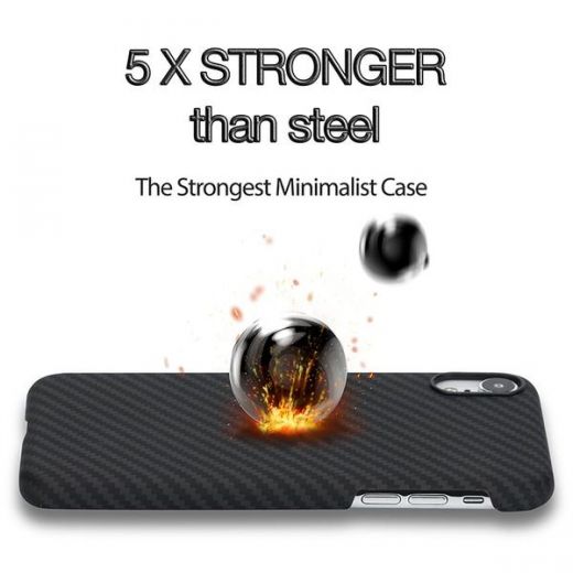 Чехол Pitaka Aramid Case Black/Gray (KI9001XR) для iPhone XR