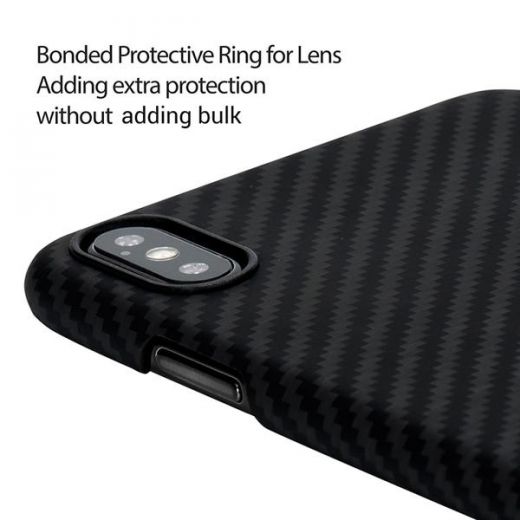 Чехол Pitaka Aramid Case Black/Grey (KI9001XM) для iPhone XS Max