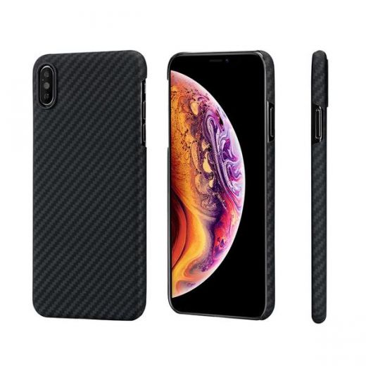 Чехол Pitaka Aramid Case Black/Grey (KI9001XM) для iPhone XS Max