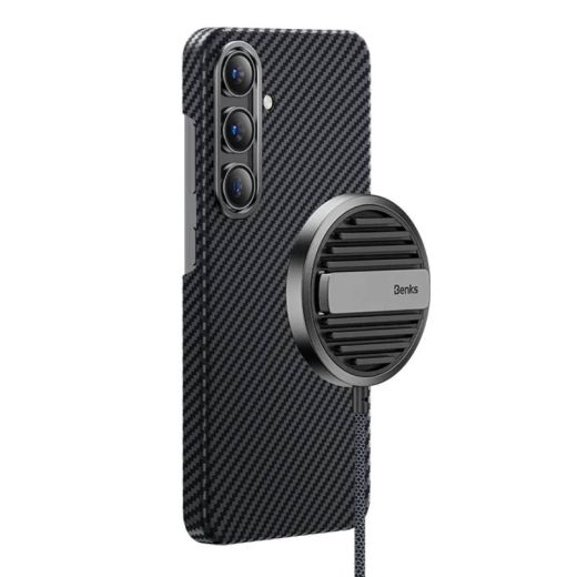 Карбоновый чехол Benks MagClap ArmorAir Case для Samsung Galaxy S24 Plus