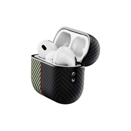 Карбоновый чехол Pitaka MagEZ 600D with MagSafe Overture для AirPods Pro 2