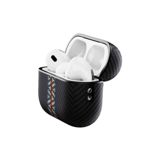 Карбоновый чехол Pitaka MagEZ 600D with MagSafe Rhapsody для AirPods Pro 2 (APM8001)