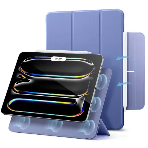 Чехол ESR Rebound Magnetic Case Lavender для iPad Pro 13” M4 (2024) (1B1970406)