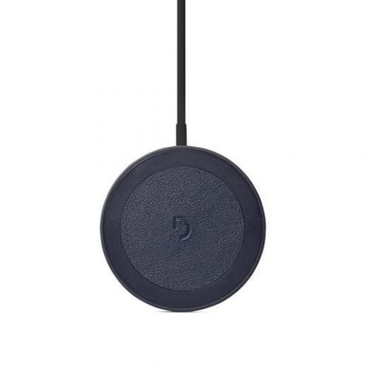 Беспроводная зарядка Decoded Magnetic Wireless Charging Puck with MagSafe Matte Navy (D21MSWC1MNY)