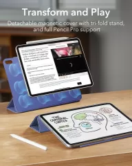 Чохол ESR Rebound Magnetic Case Lavender для iPad Air 11” M2 | M3 (2024 | 2025) | Air 10.9" 4 | 5 M1 (2020 | 2022)