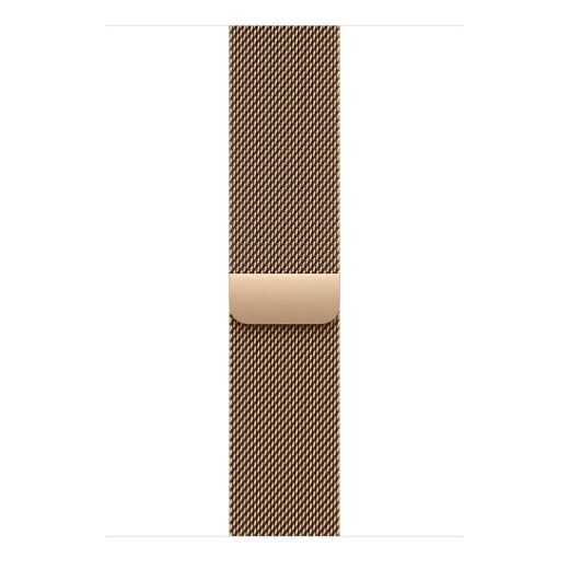 Оригинальный металлический ремешок Apple Milanese Loop Gold Size S/M для Apple Watch 49мм | 46мм | 45мм (MC7K4)