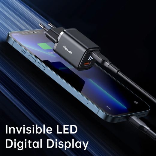 Швидка зарядка Mcdodo 33W PD+QC Digital Display Charger (CH-1701)