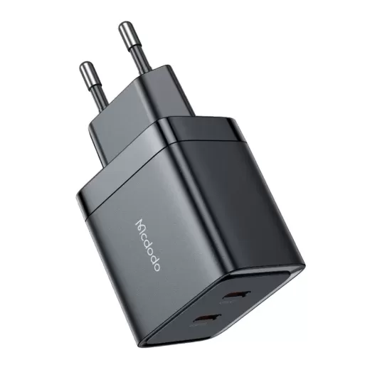 Швидка зарядка Mcdodo 40w Dual Type-C PD EU Black