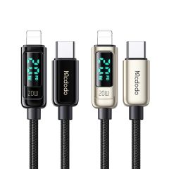 Кабель Mcdodo Digital Pro Type-c to Lightning 36W Data Cable 1.2 метра Silver (CA-8811)