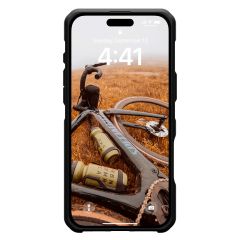 Противоударный чехол UAG Metropolis LT Magsafe Kevlar Black для iPhone 16 (114454113940)