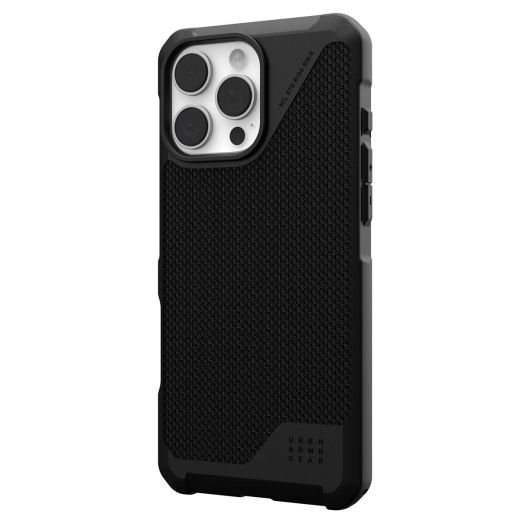 Протиударний чохол UAG Metropolis LT Magsafe Kevlar Black для iPhone 16 Pro Max (114453113940)