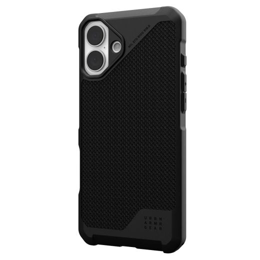 Противоударный чехол UAG Metropolis LT Magsafe Kevlar Black для iPhone 16 (114454113940)