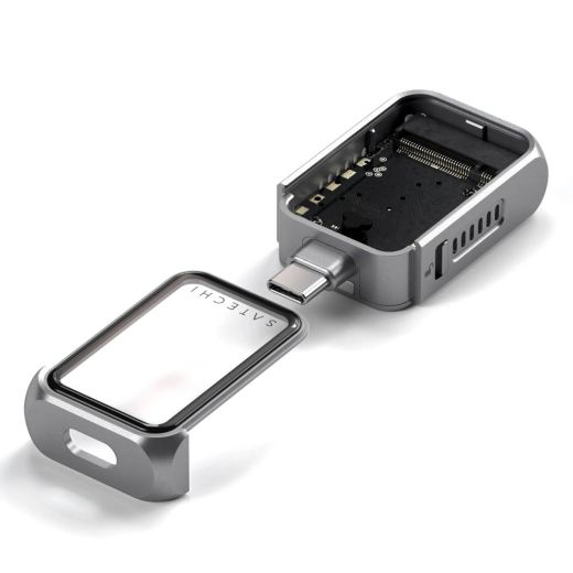 Міні-корпус Satechi Mini NVMe SSD Enclosure Space Gray (ST-E2230M)