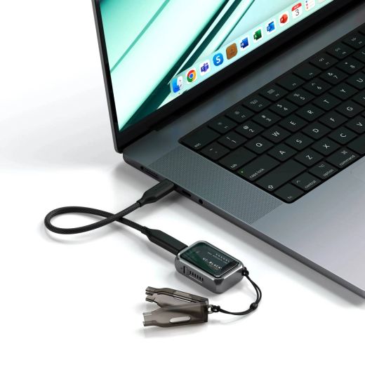 Міні-корпус Satechi Mini NVMe SSD Enclosure Space Gray (ST-E2230M)